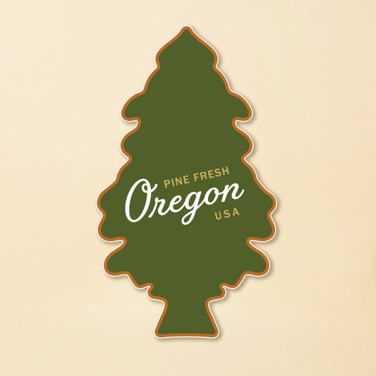 Oregon Pine Fresh Sticker