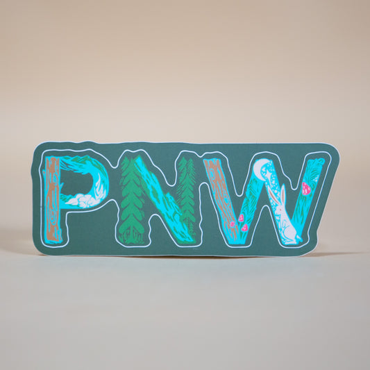 PNW Woodland Sticker