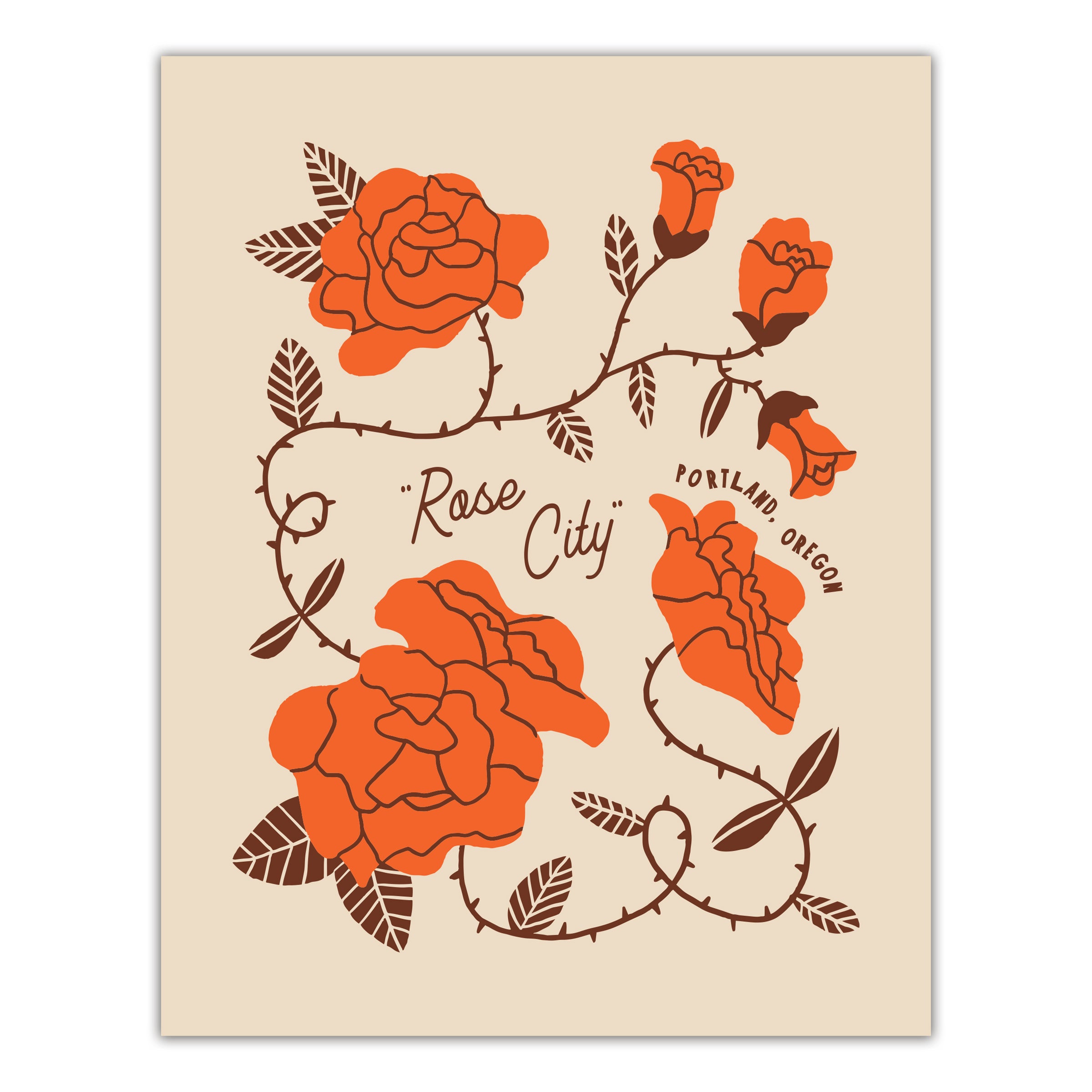 Tende Empire Rose City Print – Tender Loving Empire