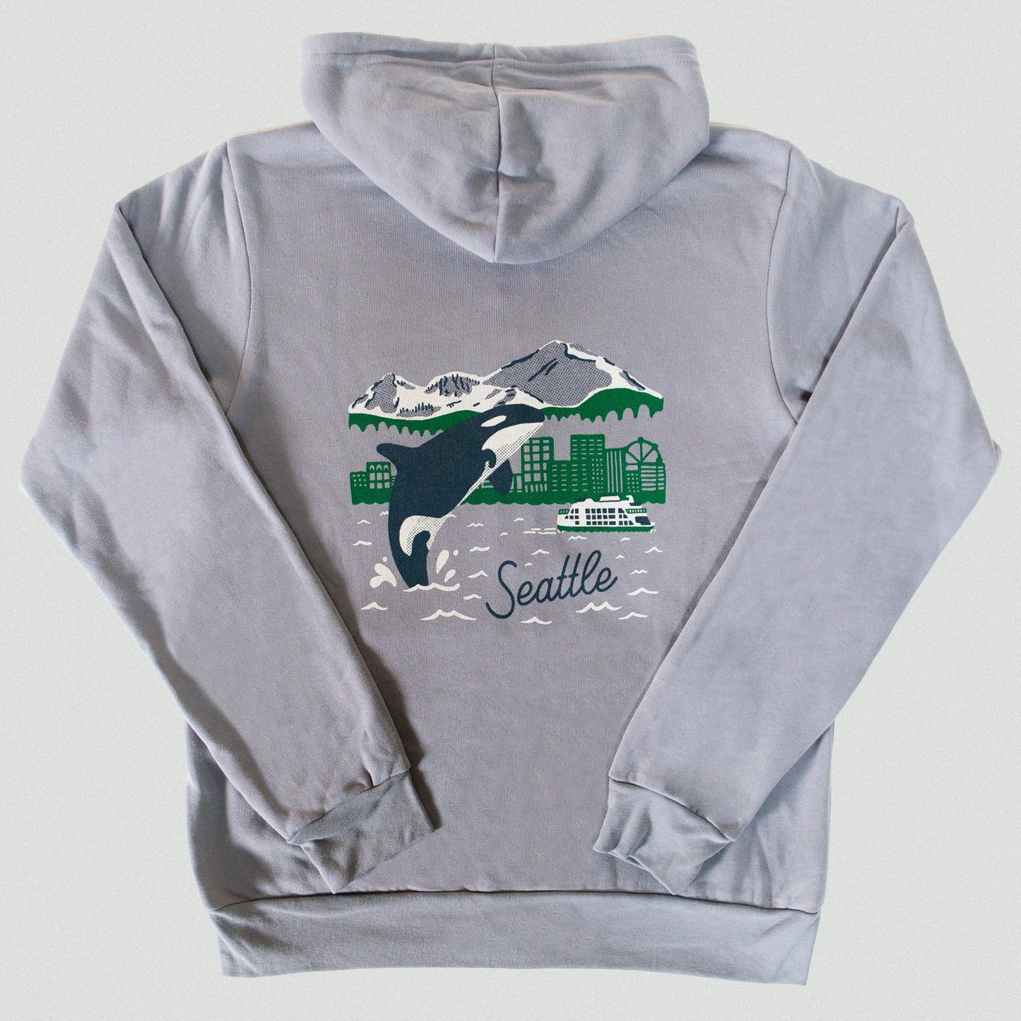 Seattle Orca Skyline Hoodie