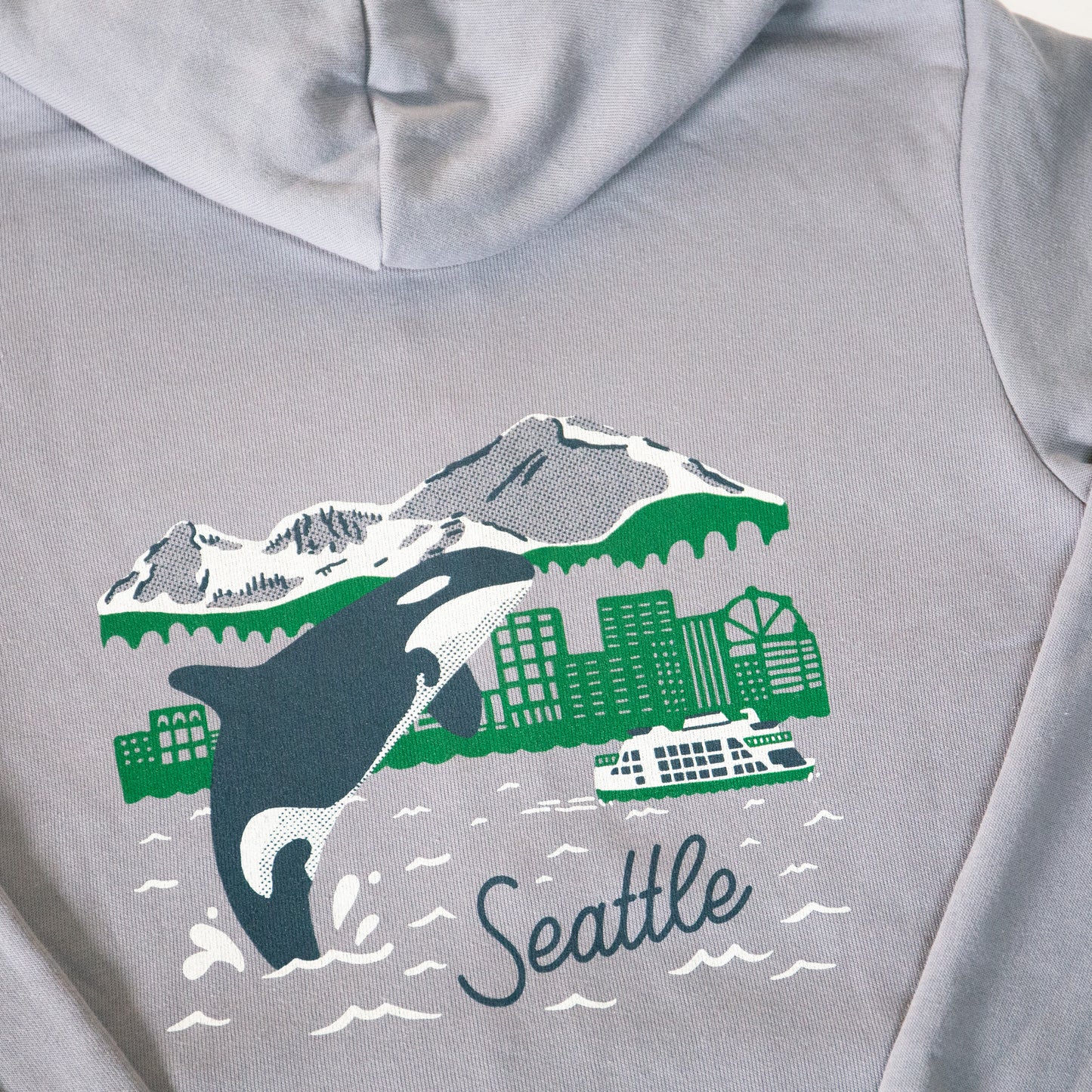 Seattle Orca Skyline Hoodie