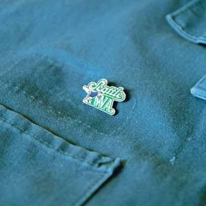 Seattle Orca Enamel Pin