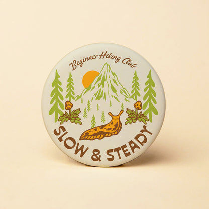 Slow Steady Slug Round Magnet