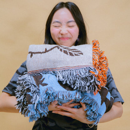 Nurture Nature Cotton Throw Blanket