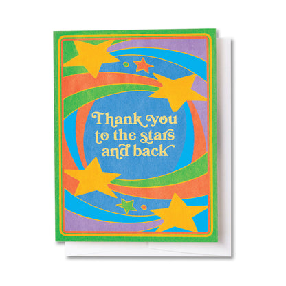 To the Stars Thanks Card