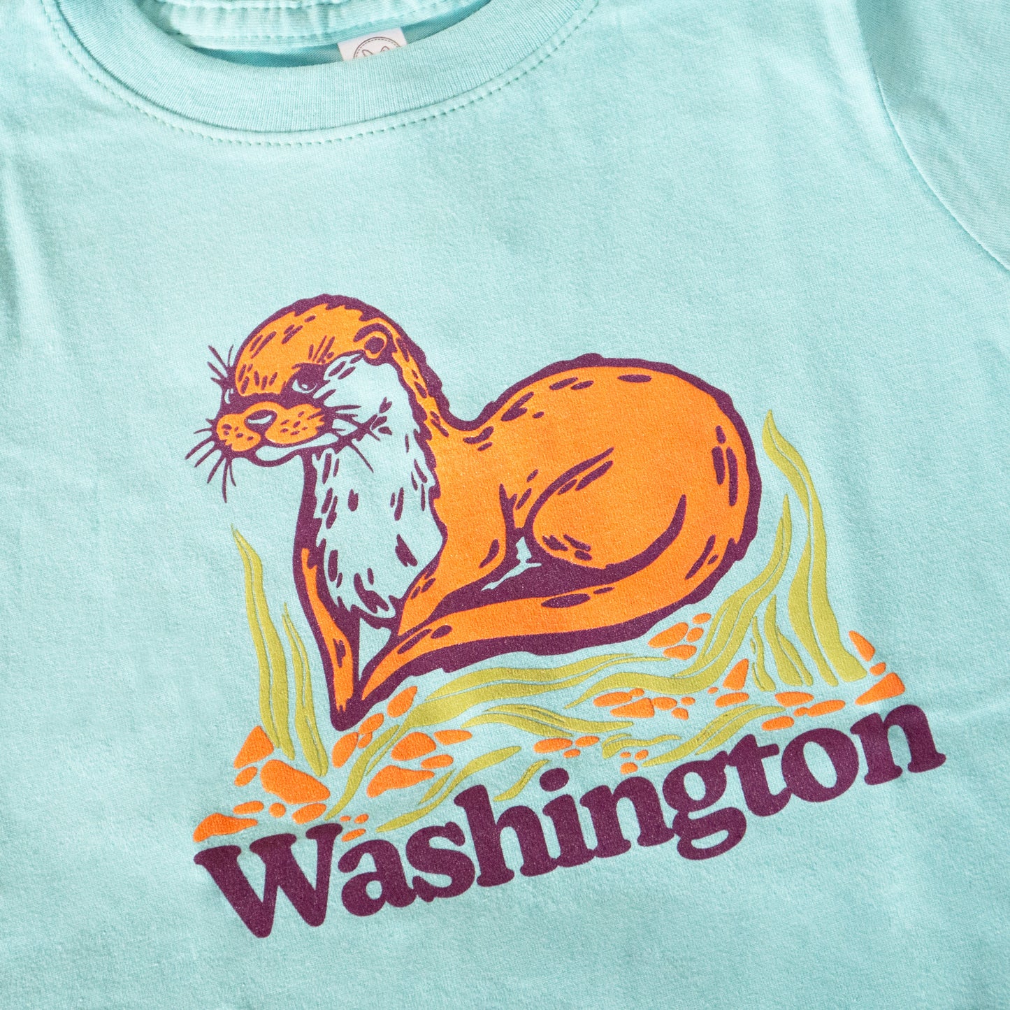 WA Baby Otter Kids Tee