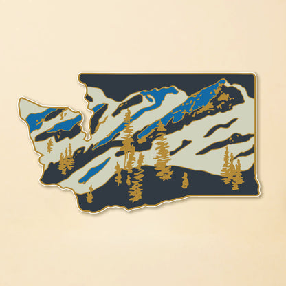 WA Landscape Sticker