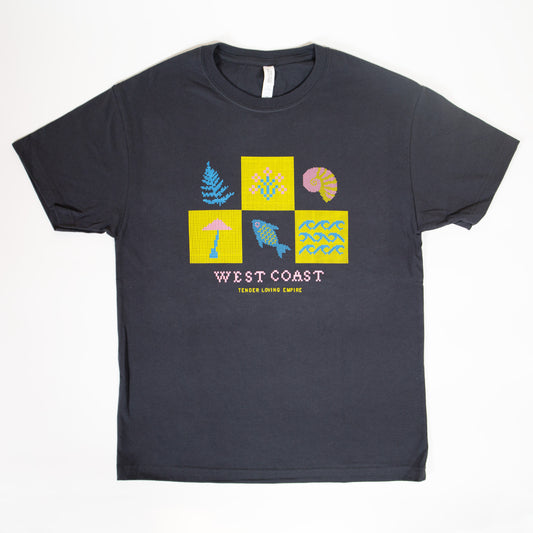 West Coast Cross Stitch Unisex Shirt