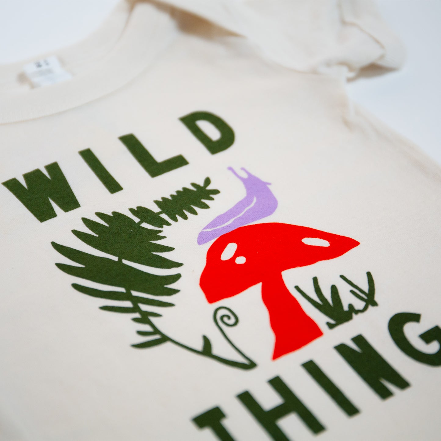 Mushroom Wild Thing Onesie