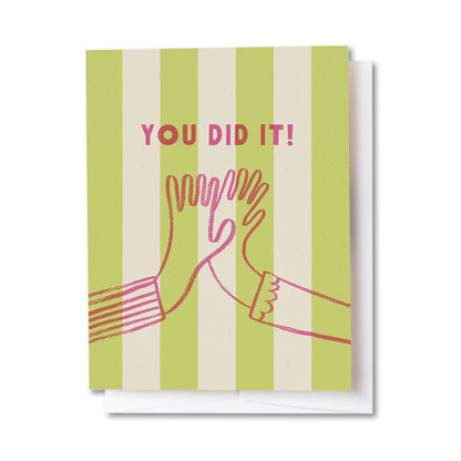 You Did It Celebration Card