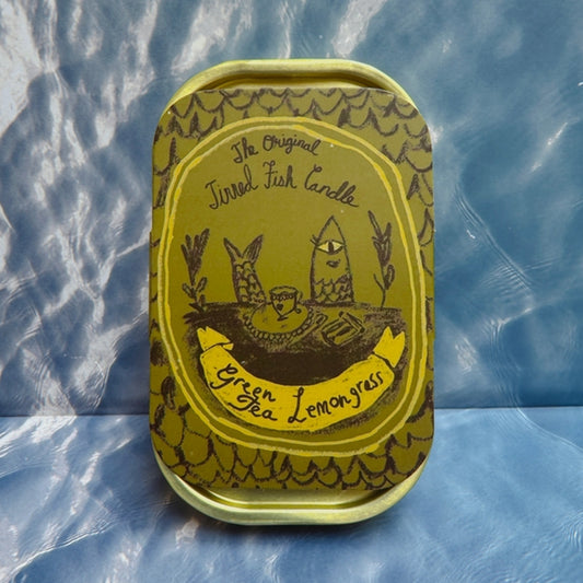The Tinned Fish Candle / Green Tea