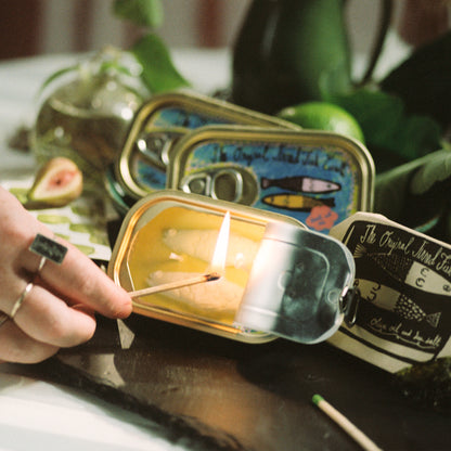The Tinned Fish Candle / Olive Oil and Sea Salt