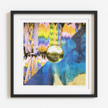 Tiny Pink Shoe: Clarity Riso Print