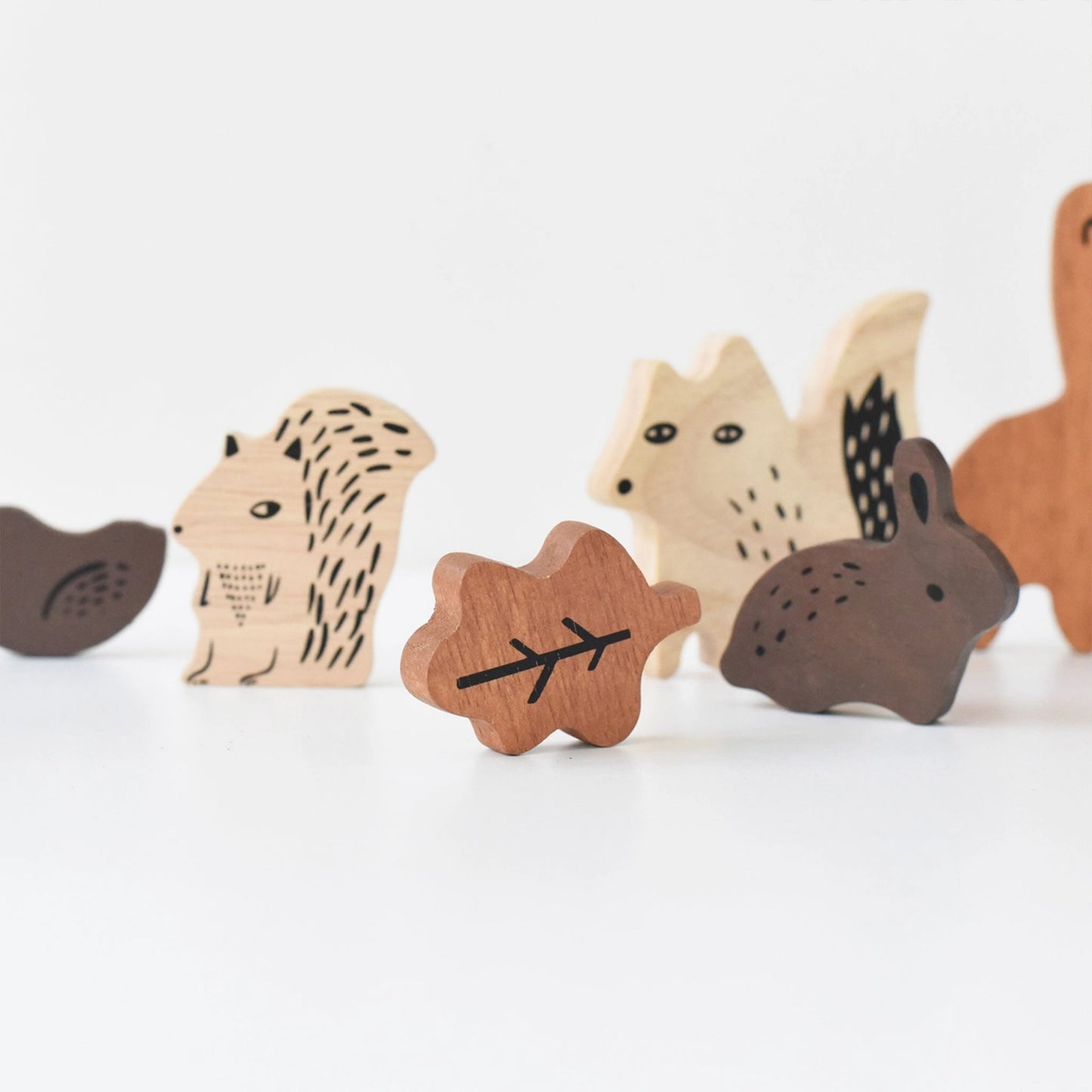 Wooden Tray Puzzle: Woodland Animals