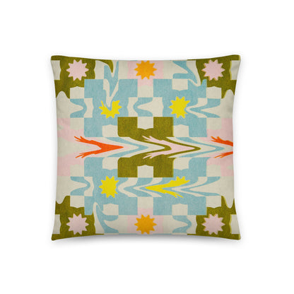 Patchwork Throw Pillow