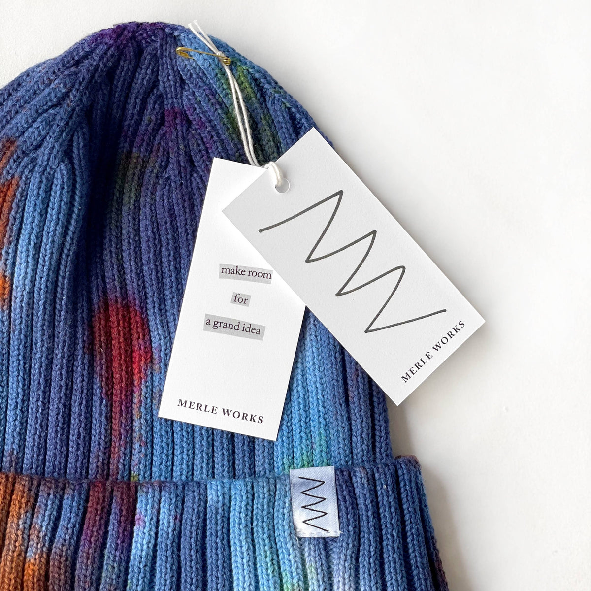 Painter's Hand-Dyed Beanie Hat