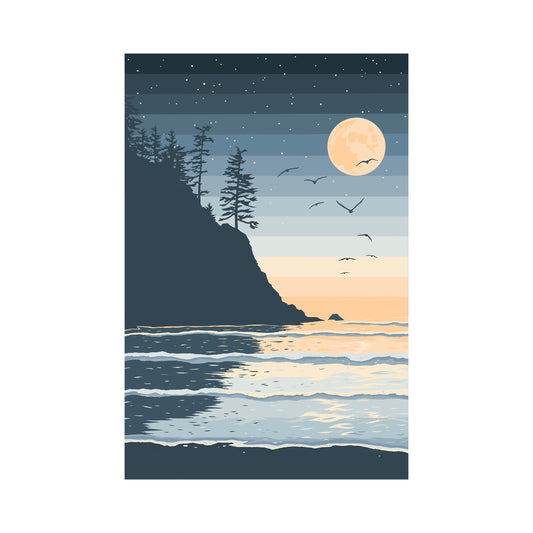 Cellar Sky Studios: Lunar Tides Print