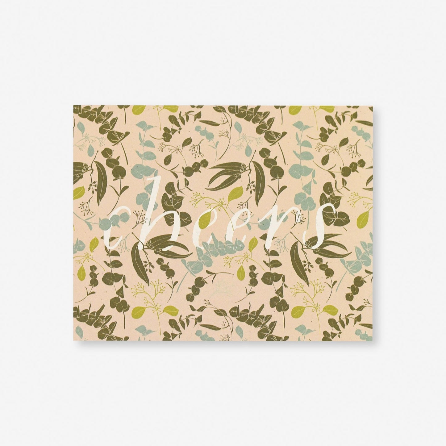 Cheers Botanical Holiday Card