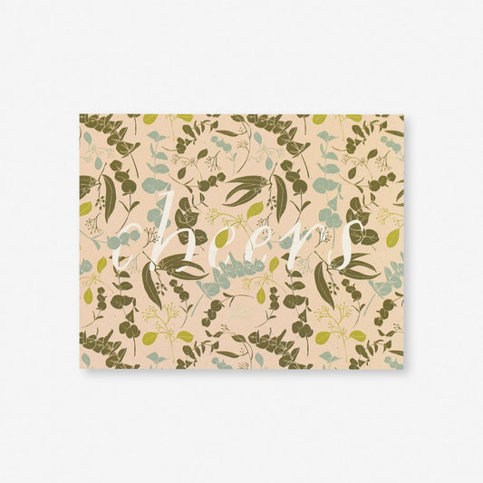 Cheers Botanical Holiday Card