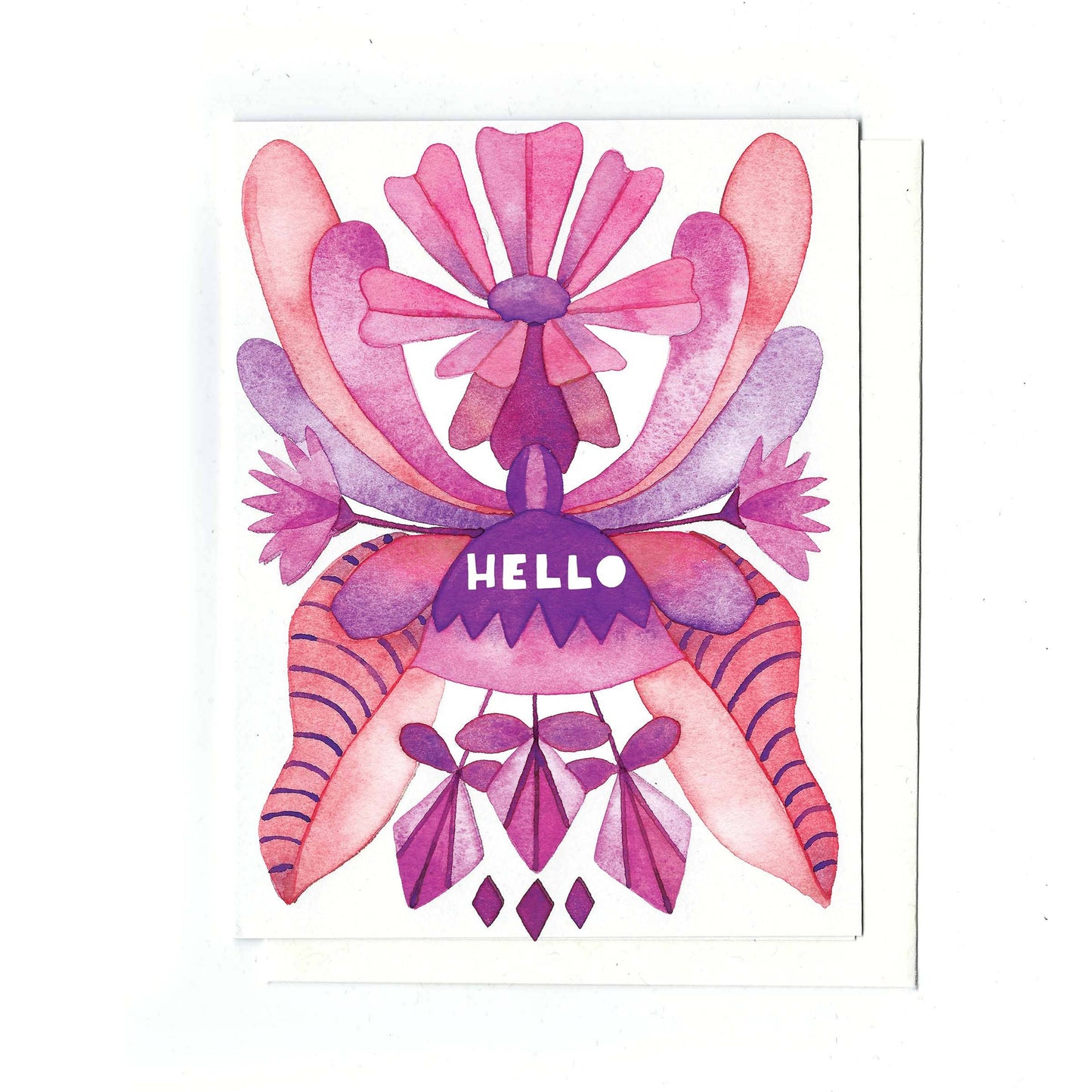 Hello Folk Card