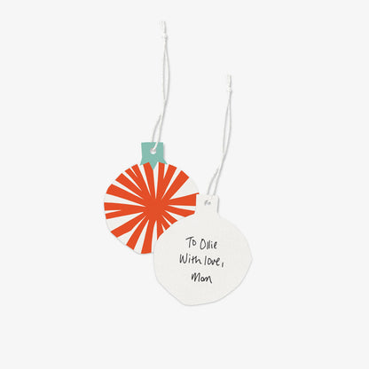 Ornament Gift Tag Set