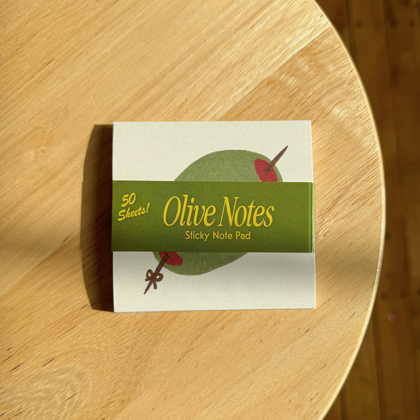 Olive Sticky Notes