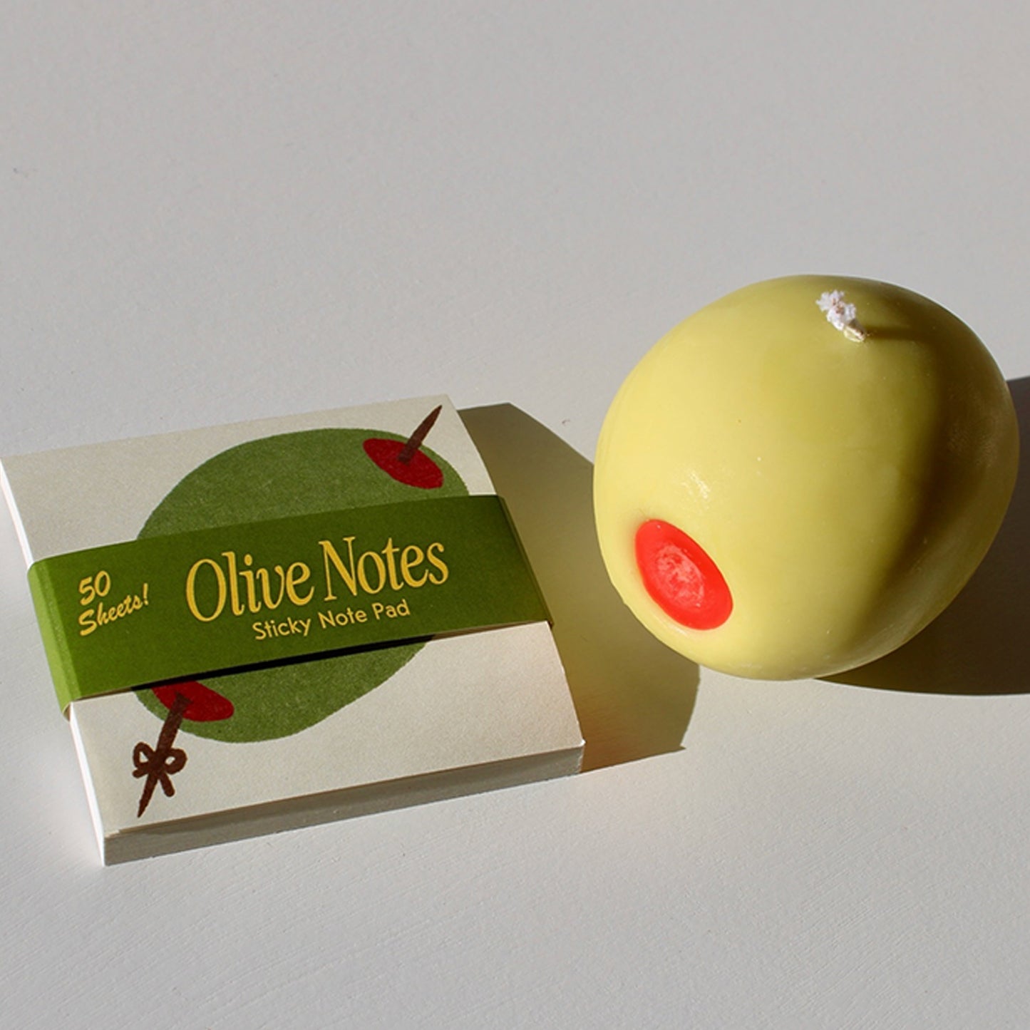 Olive Sticky Notes