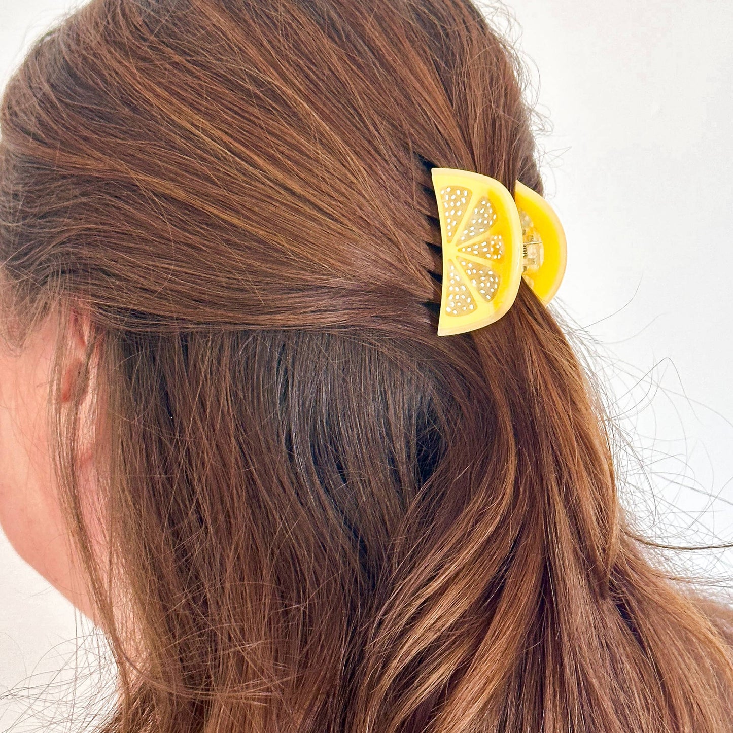 Mini Lemon Slice Hair Claw