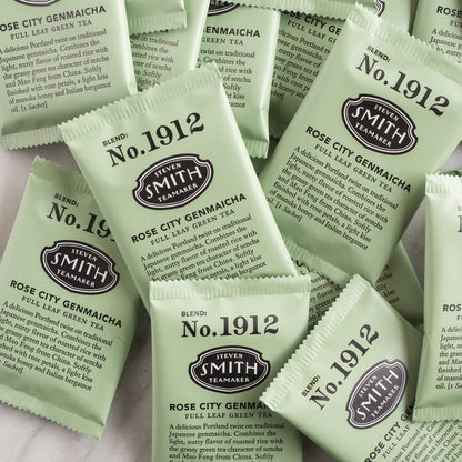 Rose City Genmaicha Tea Carton