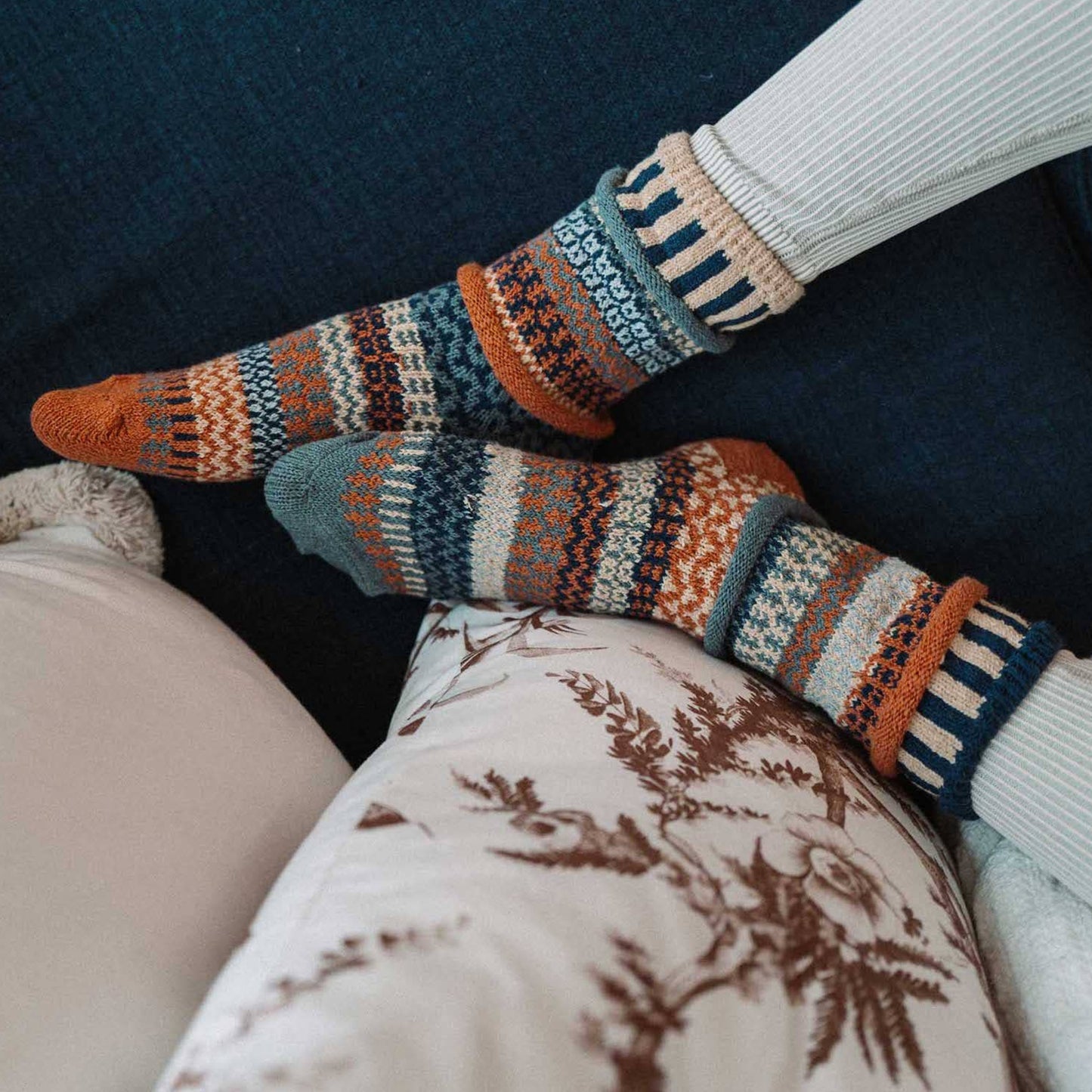 Nutmeg Crew Socks