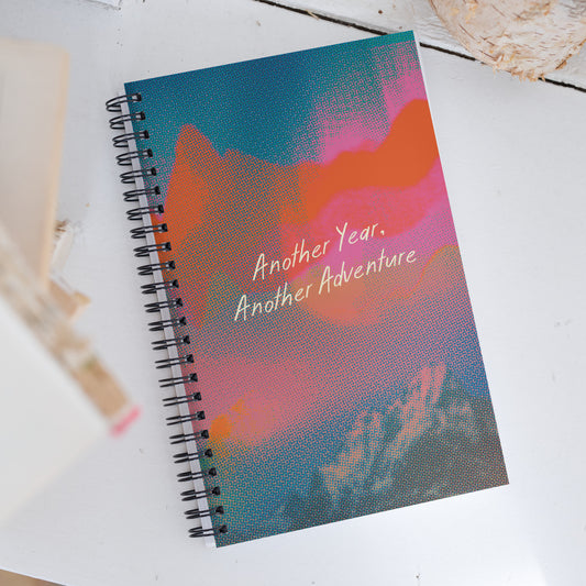 Aurora Borealis Spiral Notebook