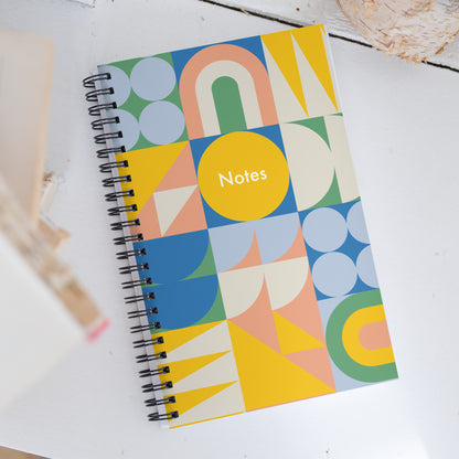 Scandi Spiral Notebook