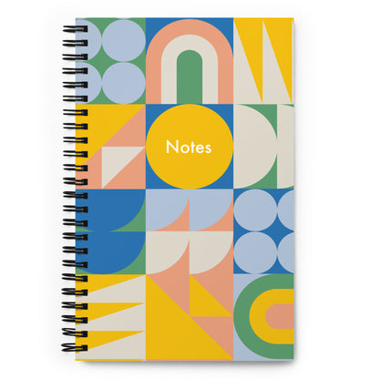 Scandi Spiral Notebook