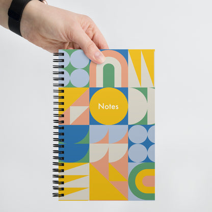 Scandi Spiral Notebook