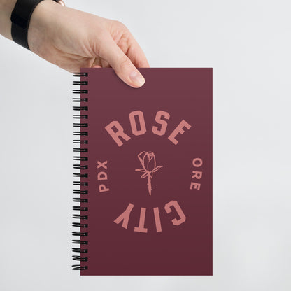 Rose City Spiral Notebook