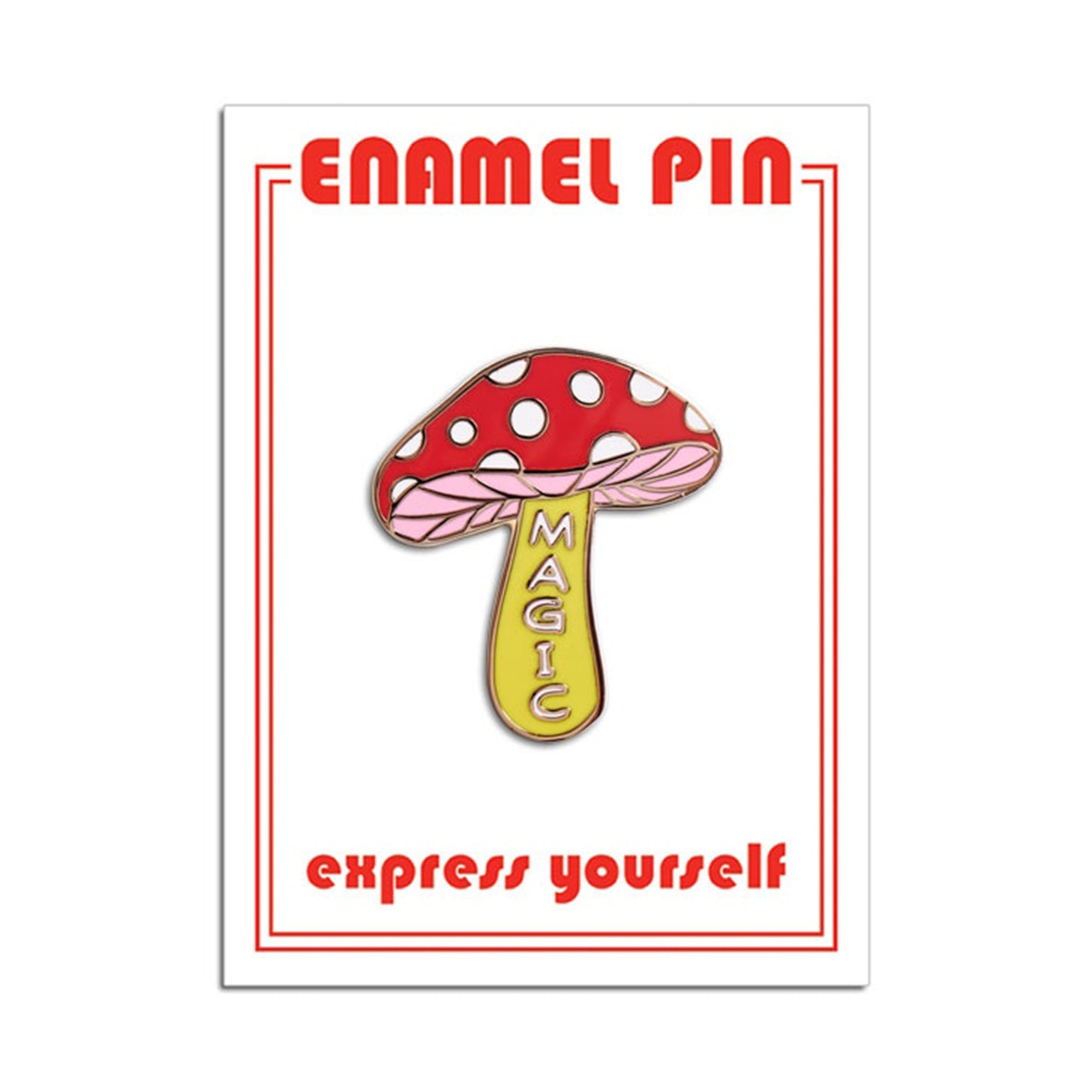 Magic Mushroom Pin