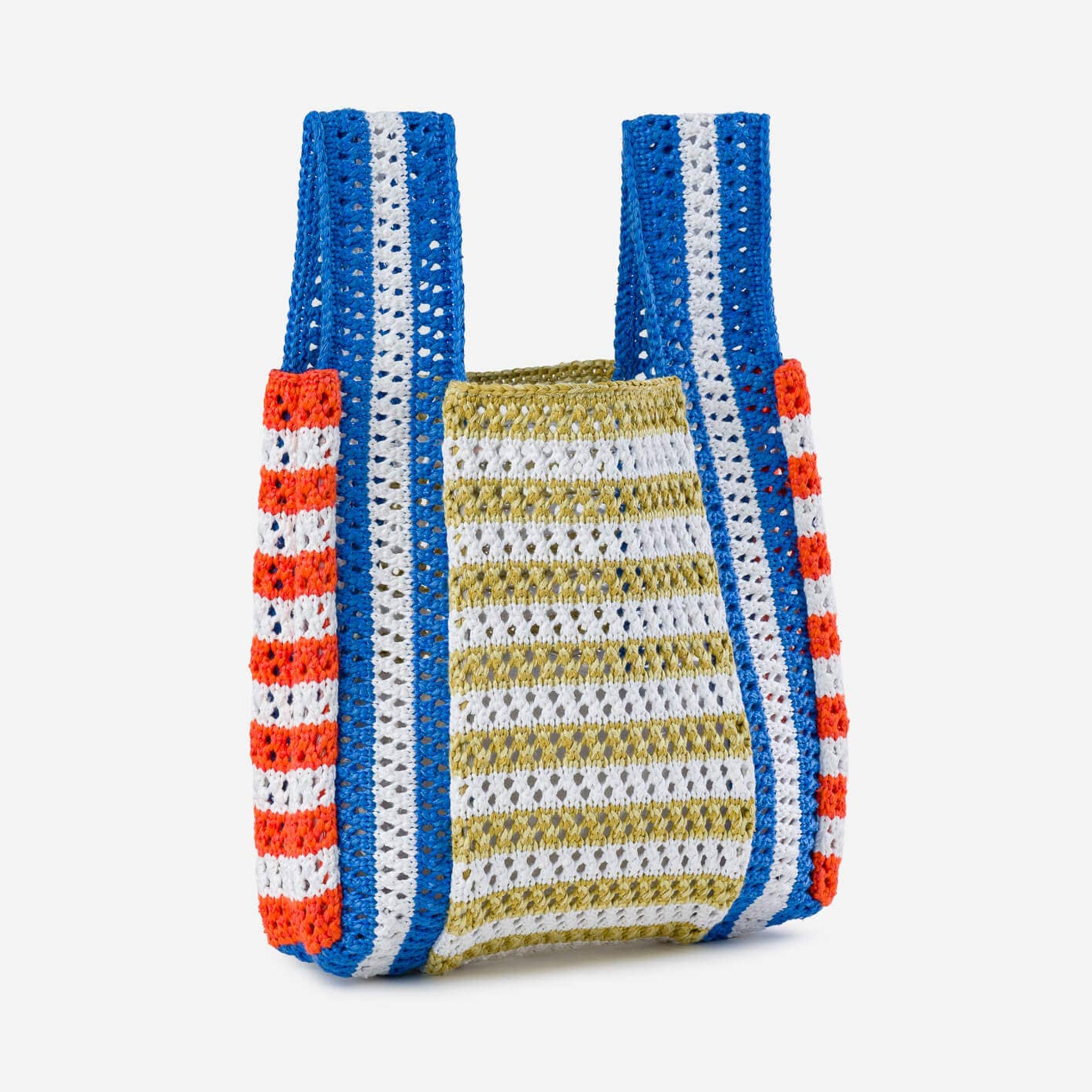 Stripe Mini Raffia Bag – Tender Loving Empire
