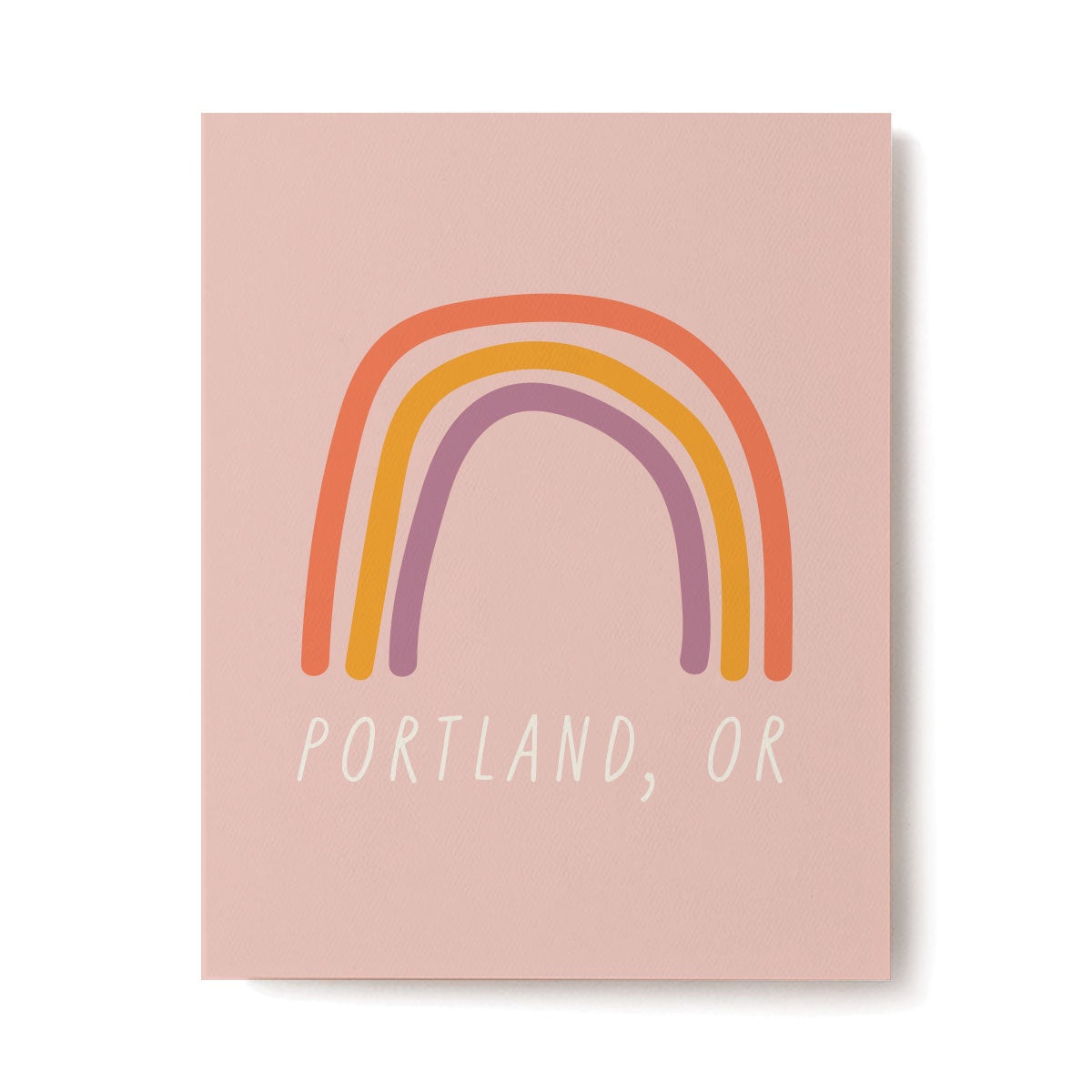 Portland Rainbow Print