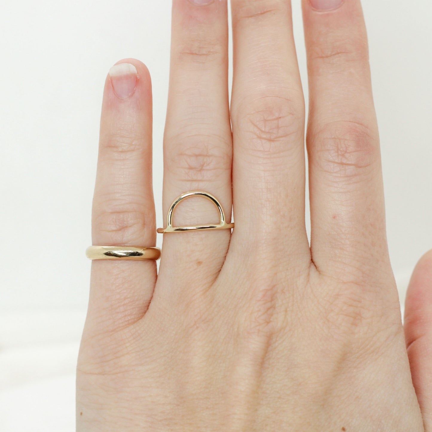 Arch Stacker Ring