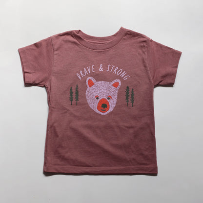 Brave & Strong Kids Tee