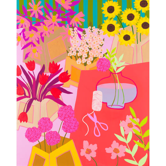 Bailey Schmidt: Flower Shop Print