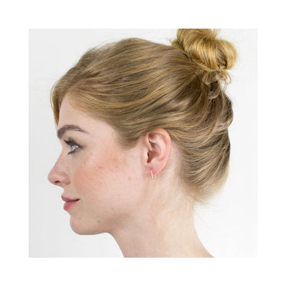 Gold U-Shaped Earrings