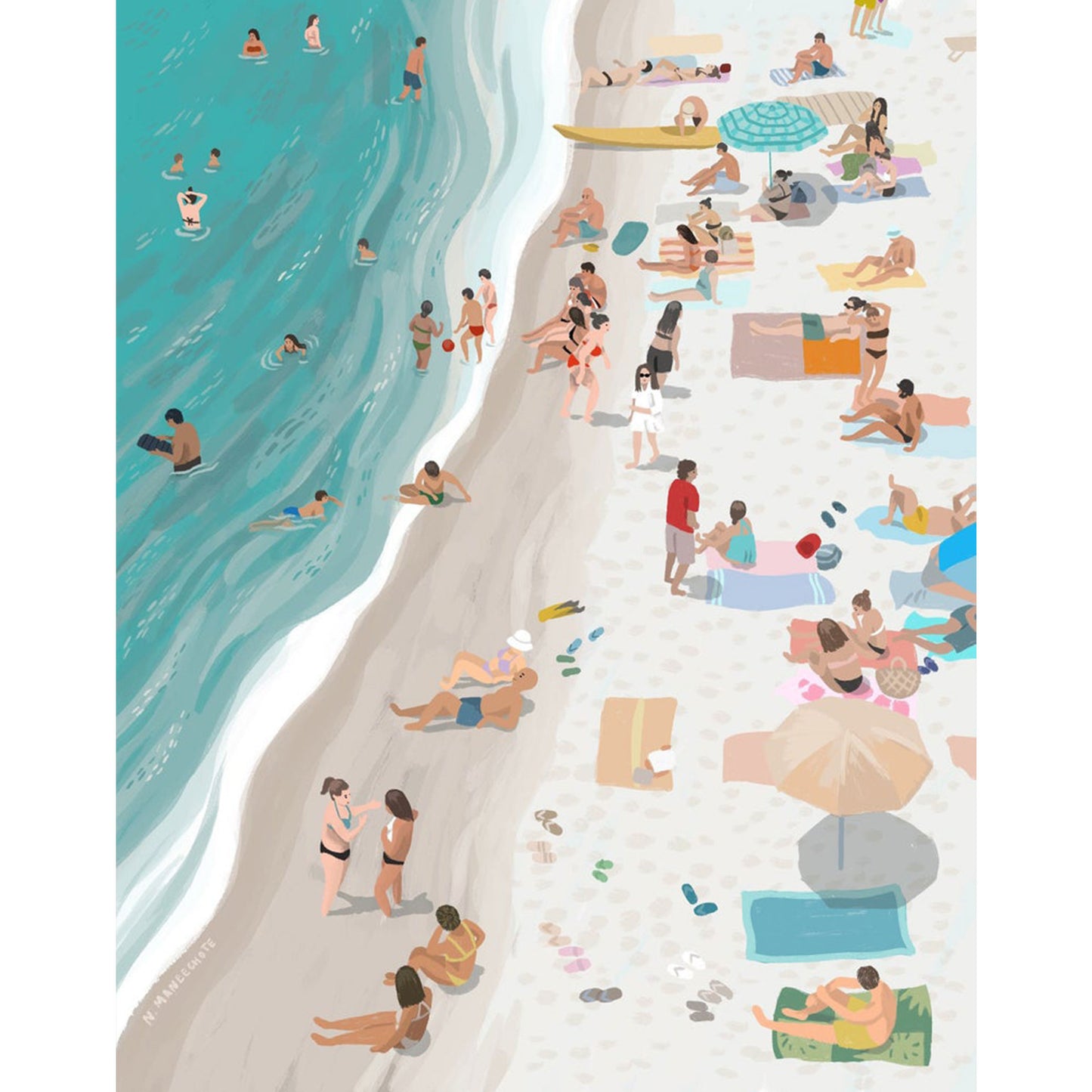 by Persimmon: Endless Summer Art Print