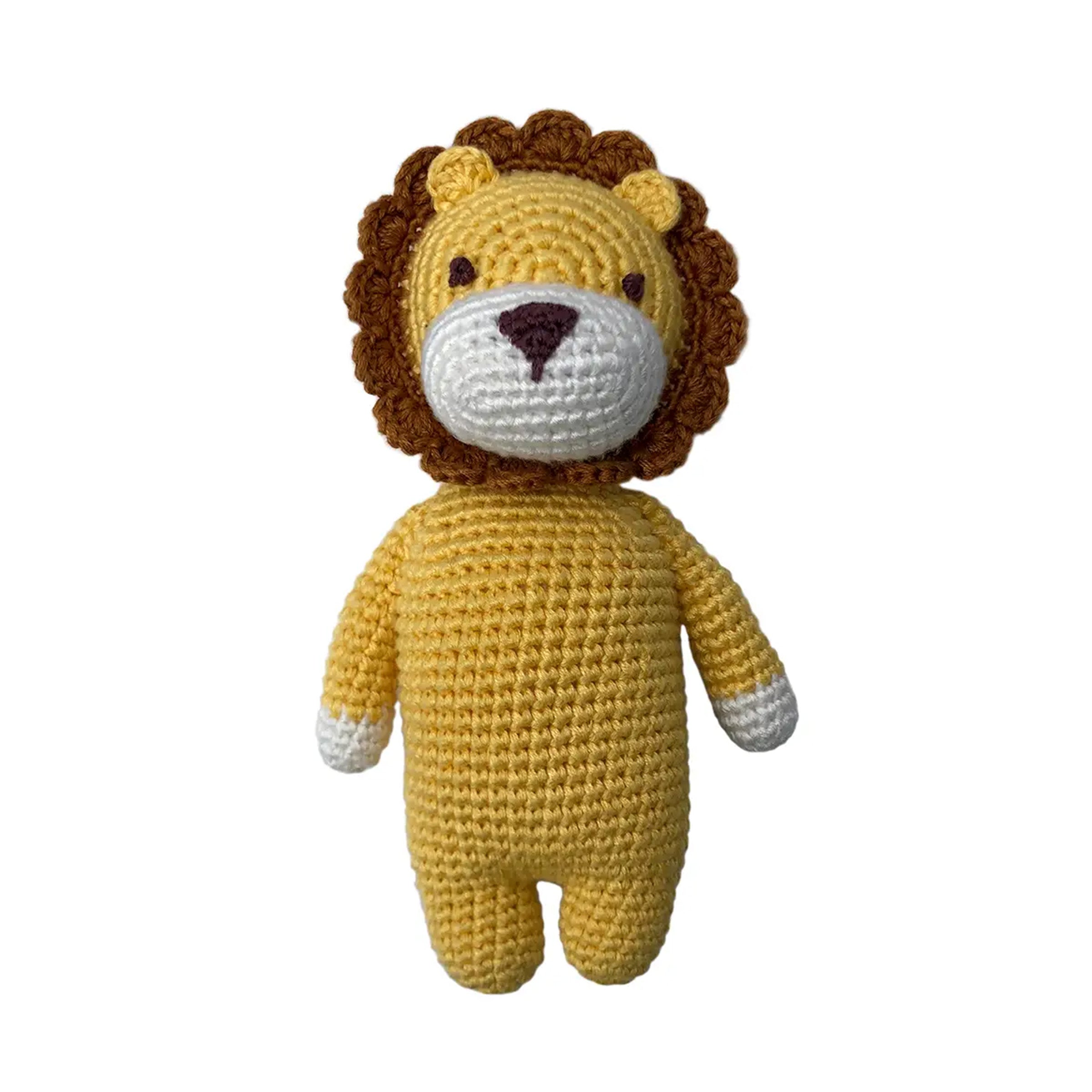 Leon the Lion Hand-Crocheted Plush – Tender Loving Empire