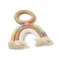 Chewable Charm Rainbow Macrame Teether