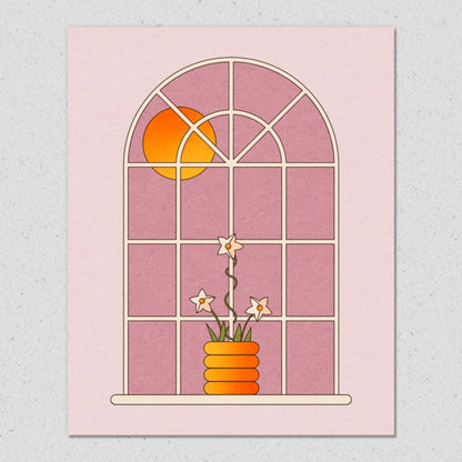 Circa 78: Lilac Window Print