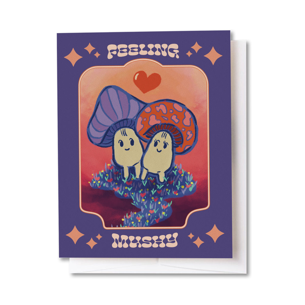 Feeling Mushy Mushrooms Card