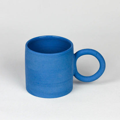 Circle Mug in Blue