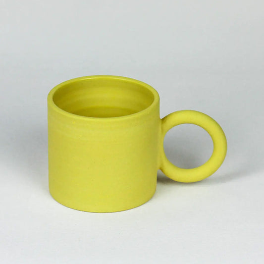 Circle Mug in Yellow