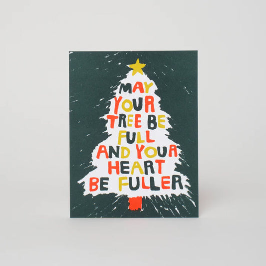 Full Christmas Tree Card